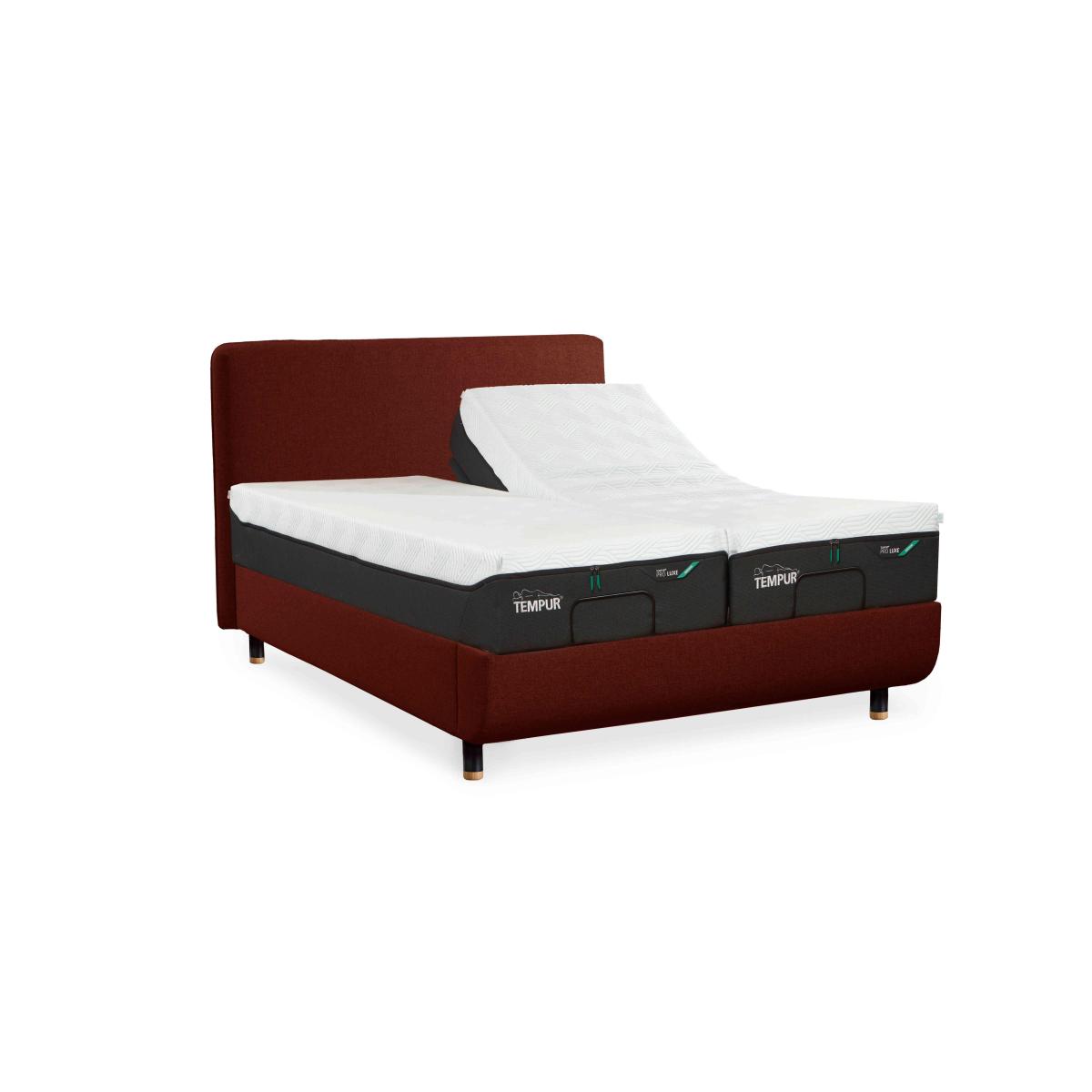 TEMPUR - Arc Ergo Smart Base Bed Frame with Form Headboard - Natural Ash – image 2