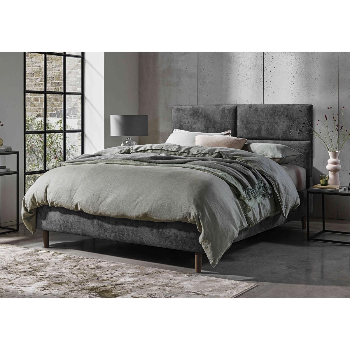 E-Motion Sakura Dual Adjustable Bed Frame - King Size - Shetland Pebble – image 2