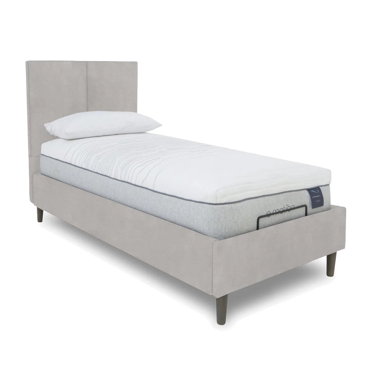 E-Motion Aiko Dual Adjustable Bed Frame with Massage Function - Single - Aston Linen – image 1