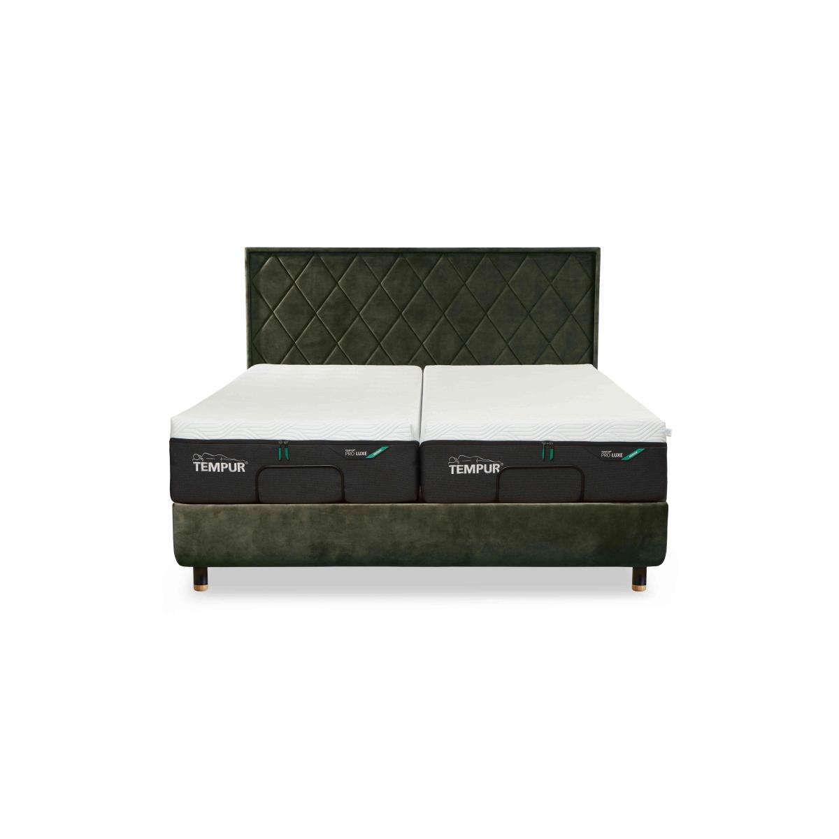 TEMPUR - Arc Ergo Smart Base Bed Frame with Quilted Headboard - Matt Black – image 7