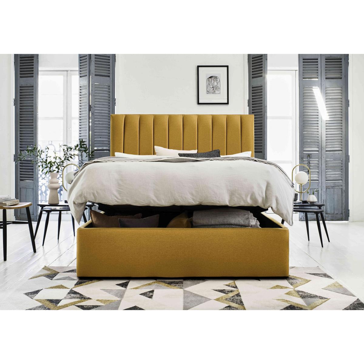 Sleep Story - Dickens Electric Ottoman Bed Frame - King Size - Plush Emerald – image 2