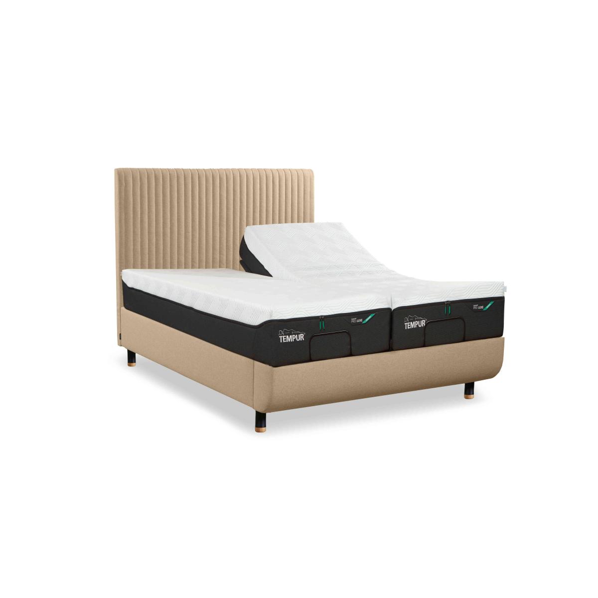 TEMPUR - Arc Ergo Smart Base Bed Frame with Vertical Headboard - Matt Black – image 2
