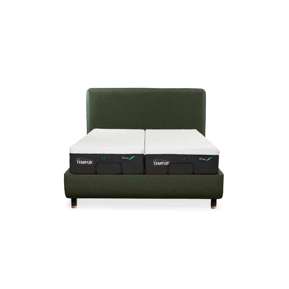 TEMPUR - Arc Adjustable Disc Bed Frame with Form Headboard - Super King - Earl Grey – image 7