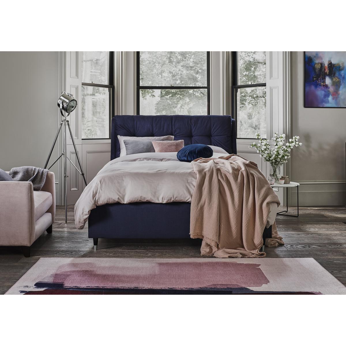 Javier Ottoman King Size Bed Frame - King Size - Krystal Grey – image 2