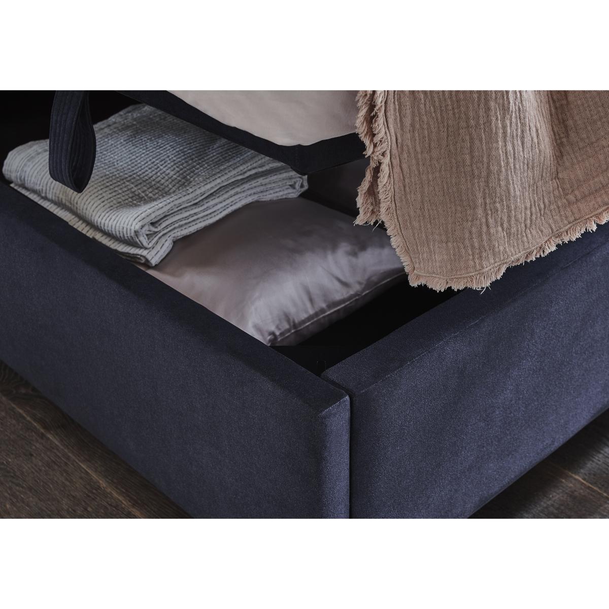 Javier Ottoman King Size Bed Frame - King Size - Krystal Grey – image 3