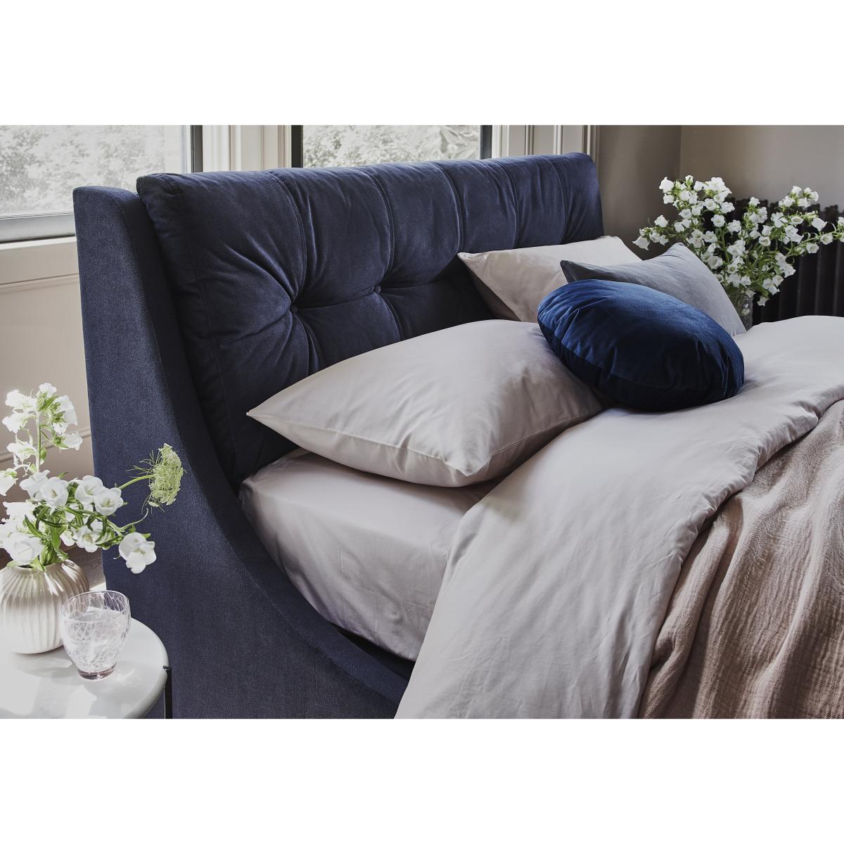 Javier Ottoman King Size Bed Frame - King Size - Krystal Grey – image 4