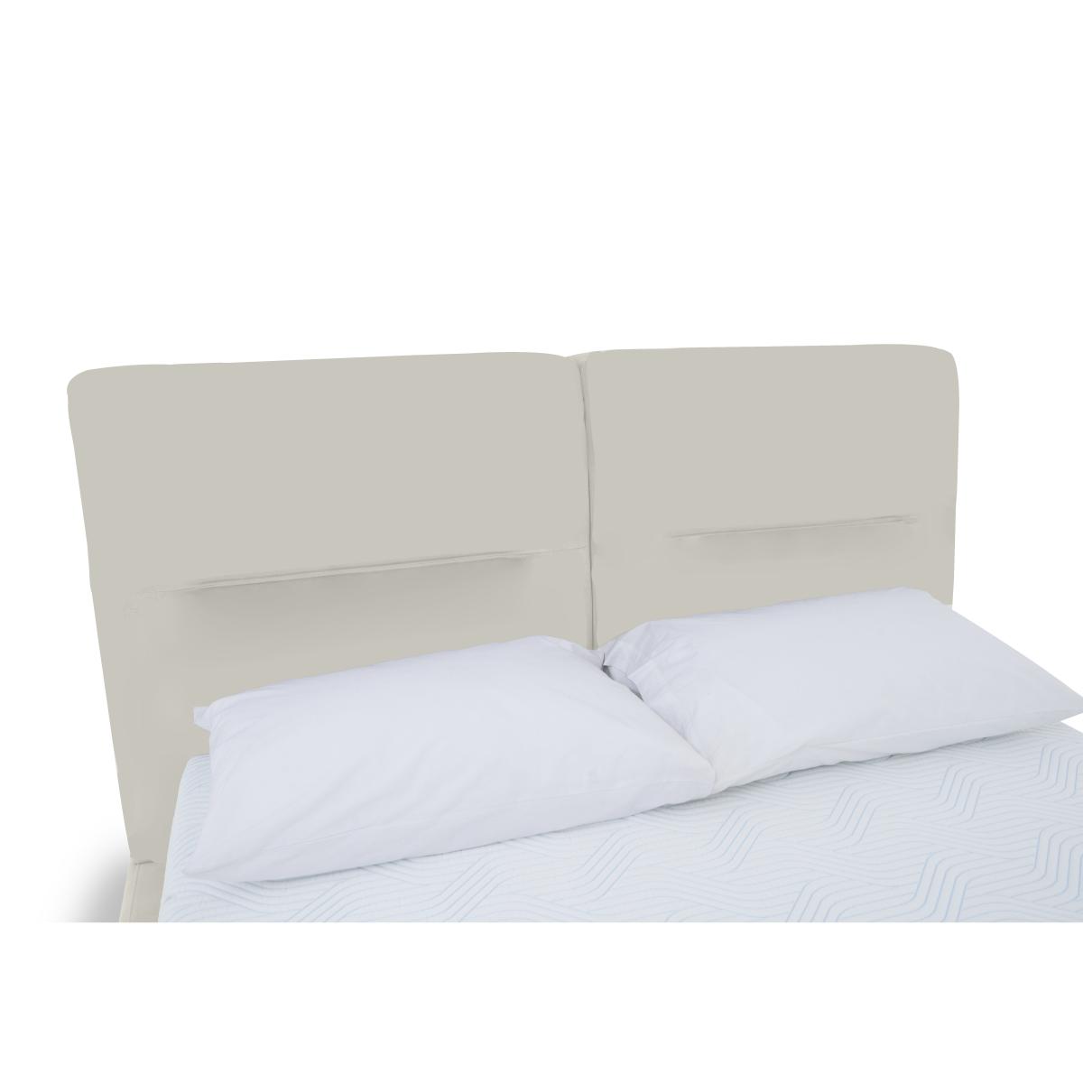 Stark BV Leather Manual Ottoman Bed Frame - Super King - BV Elephant – image 3