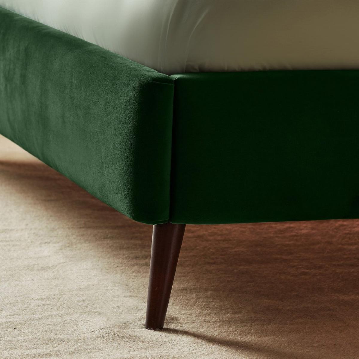 Silentnight Oriana Double Velvet Bed Frame - Green – image 6