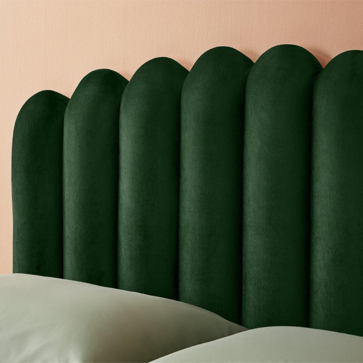 Silentnight Oriana Double Velvet Bed Frame - Green – image 8