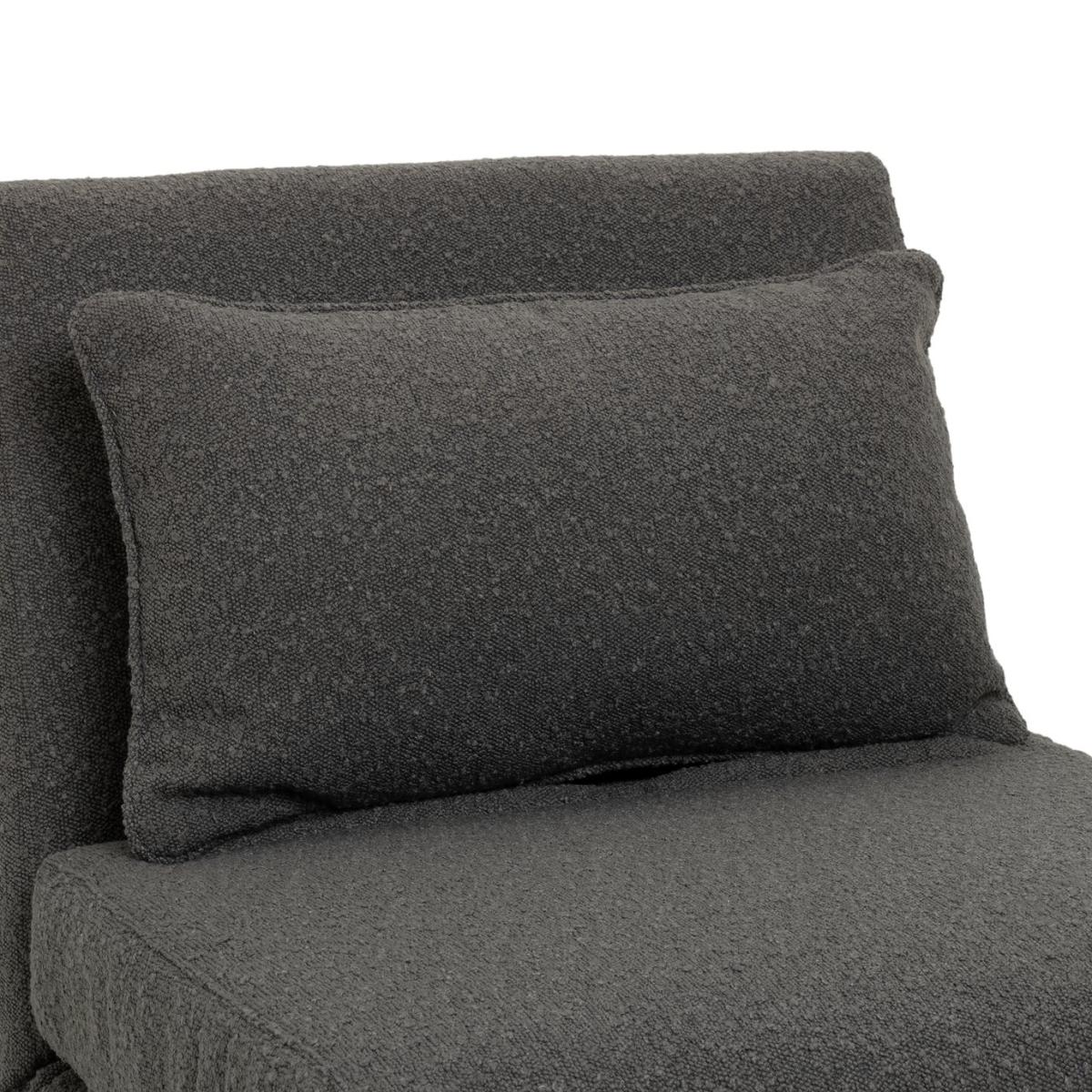Habitat Roni Fabric Small Single Chair Bed -Grey – image 7