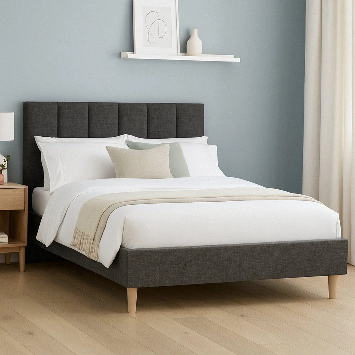 Millbrook Beds Superking Bed Frame - Charcoal – image 1
