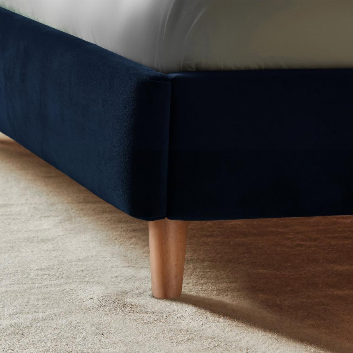 Silentnight Oriana Superking Velvet Bed Frame - Blue – image 6