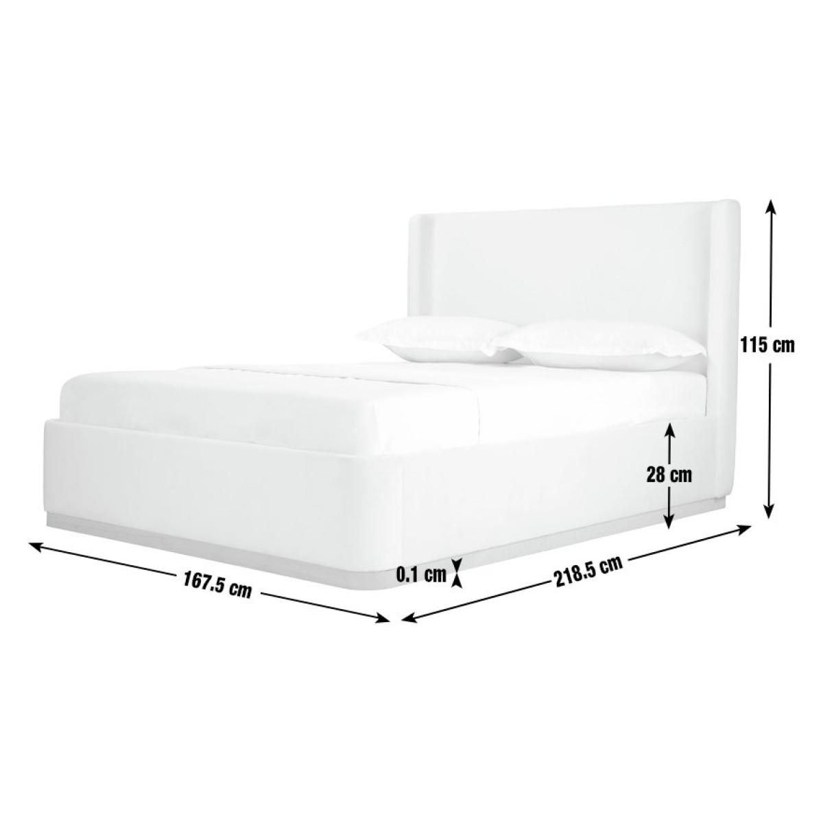 Habitat Rafaela Kingsize Plinth Bed Frame - Natural – image 2