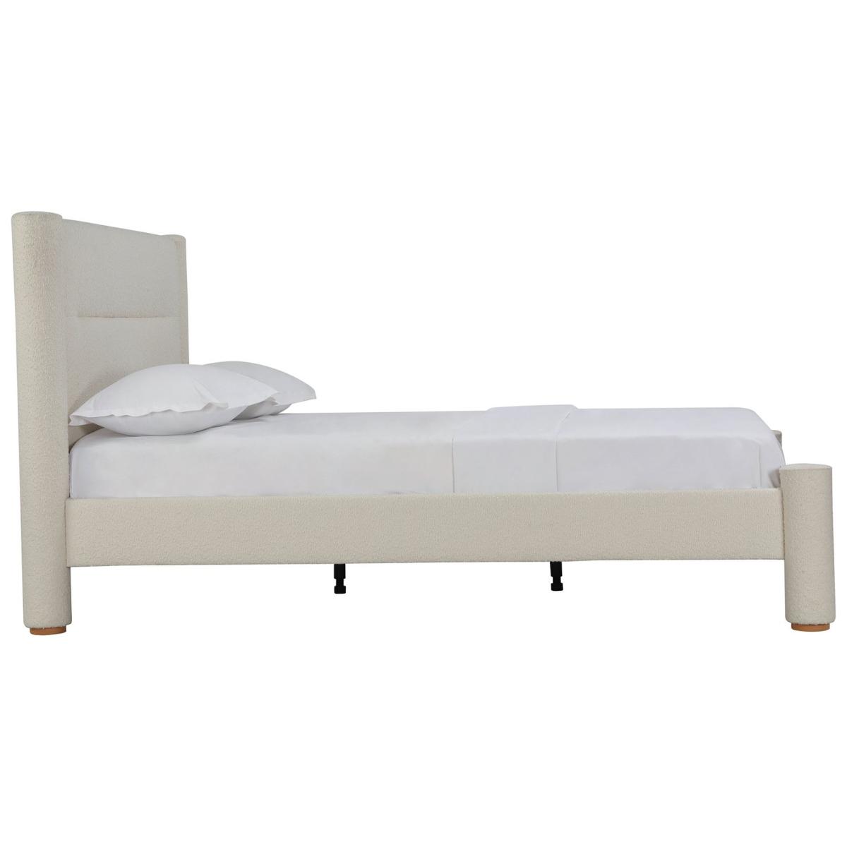 Habitat Vallero Luxe Kingsize Boucle Bed Frame - Cream – image 7