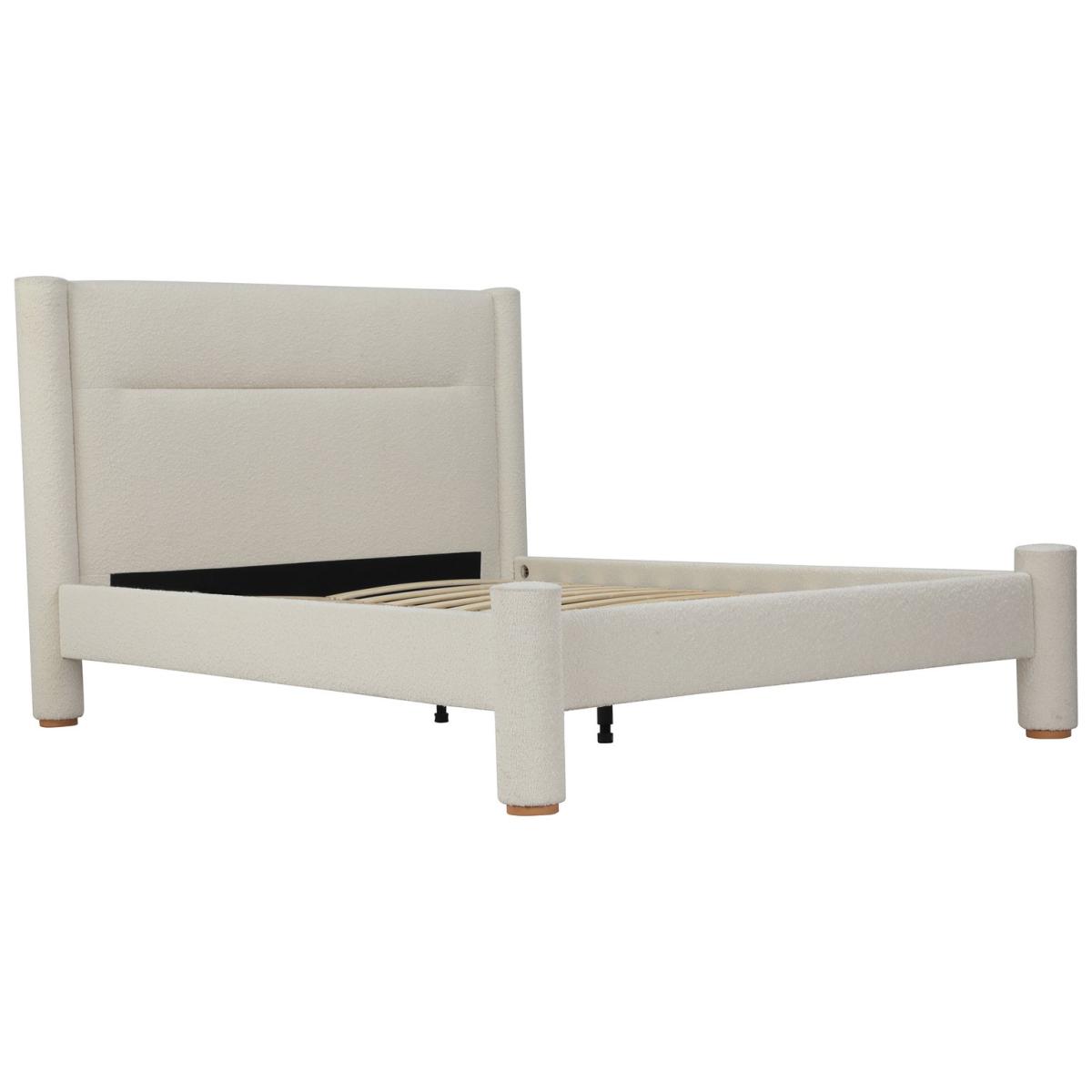 Habitat Vallero Luxe Kingsize Boucle Bed Frame - Cream – image 9