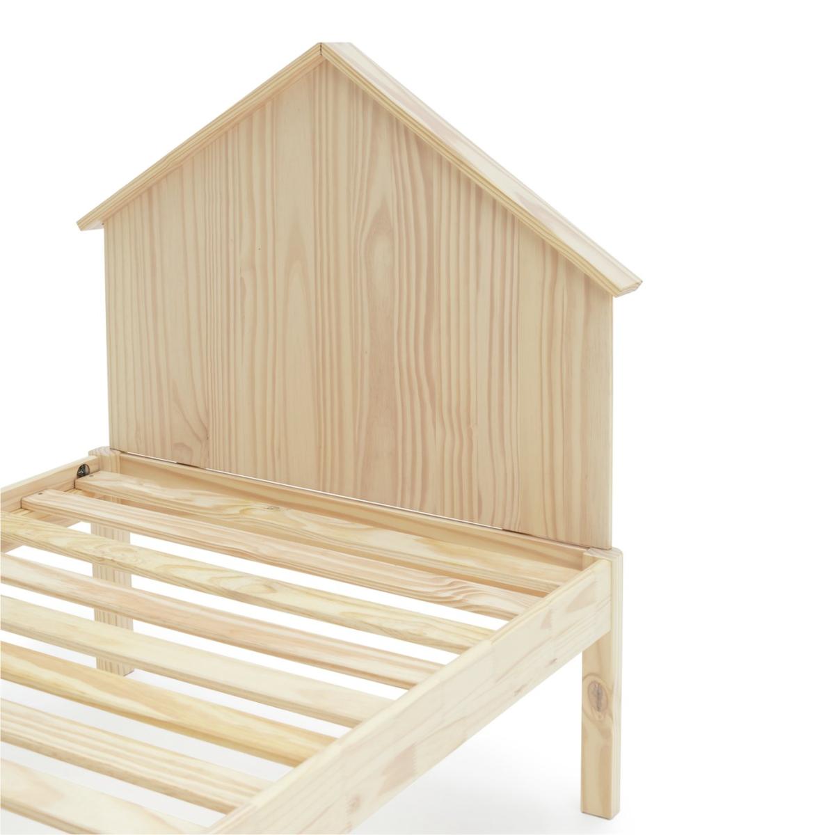 Habitat Casa House Headboard Bed Frame - Pine – image 5