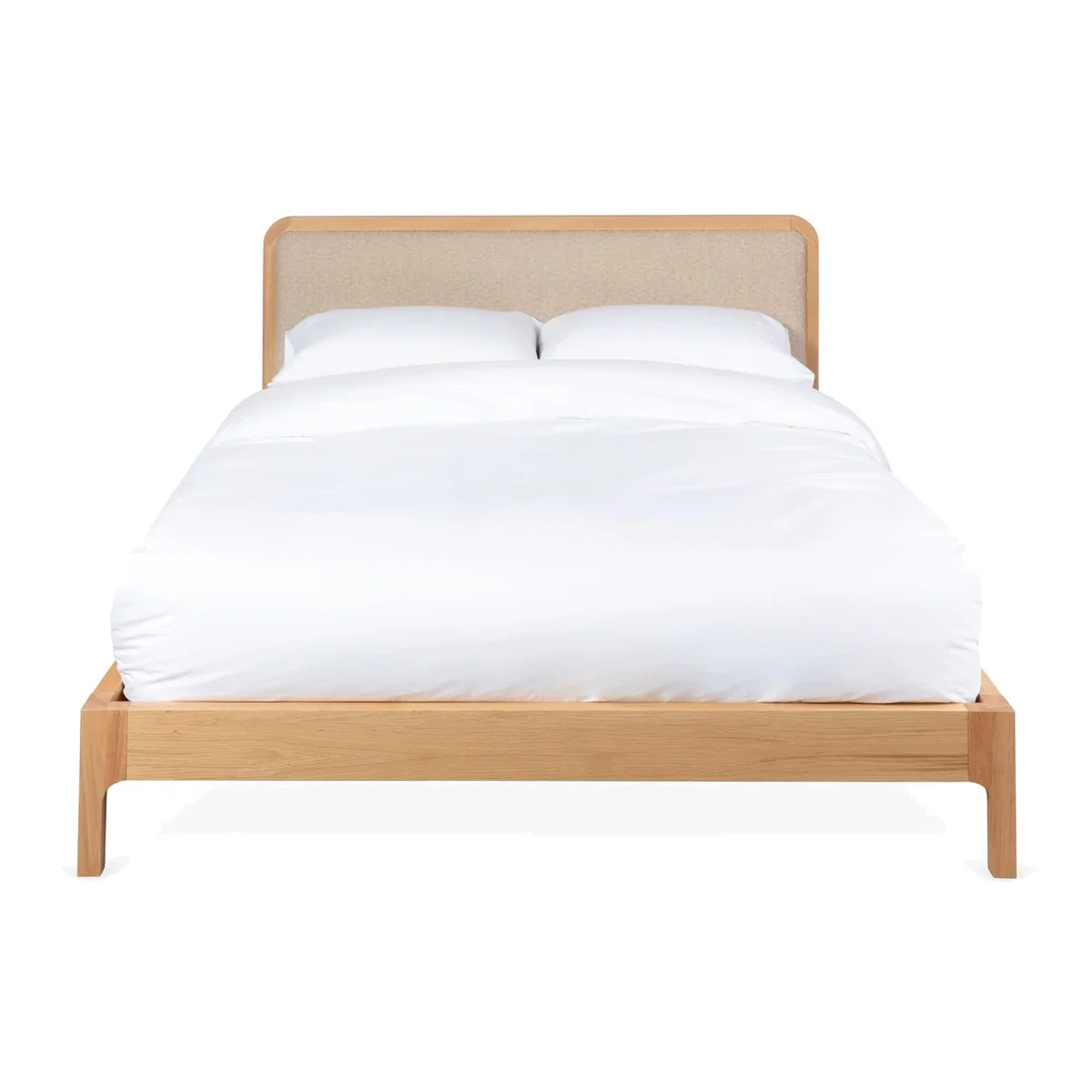 Heal's Artie Bed Super King Sized in Oak – image 1