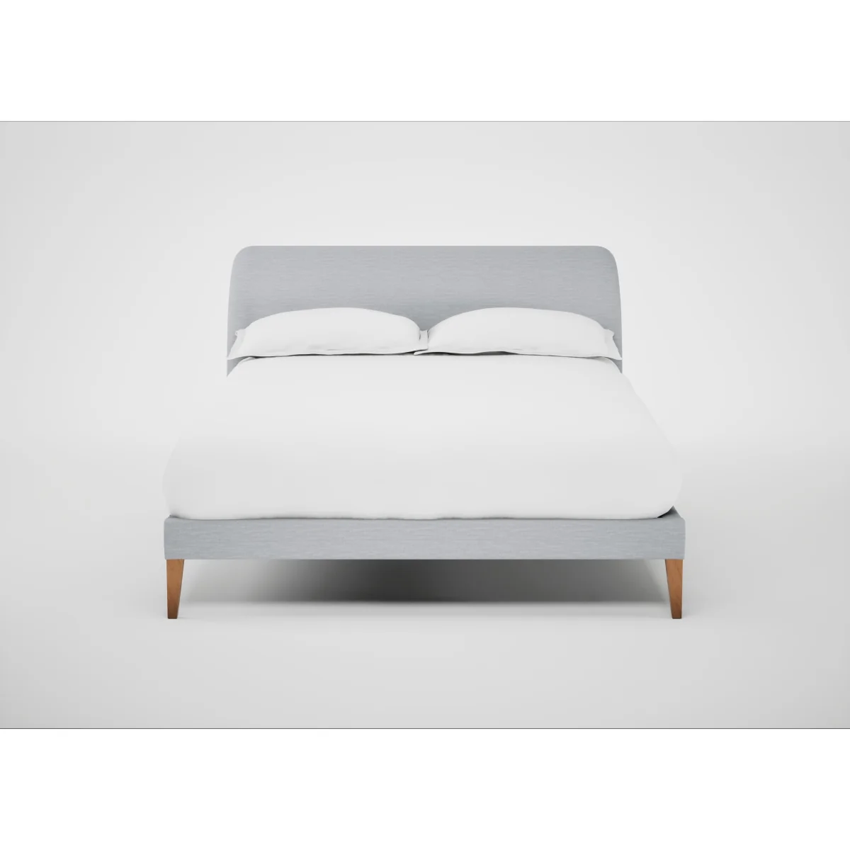 Heal's Wallis Bed Double Broad Weave Tin Natural Feet – image 2
