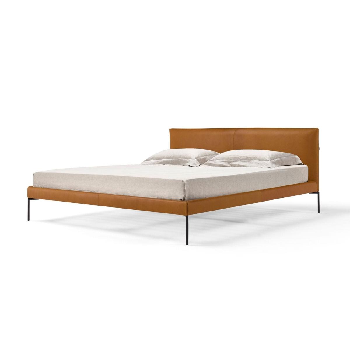 Heal's Matera Bed Super King Siena Cotton Clay Stainless Steel Foot – image 2