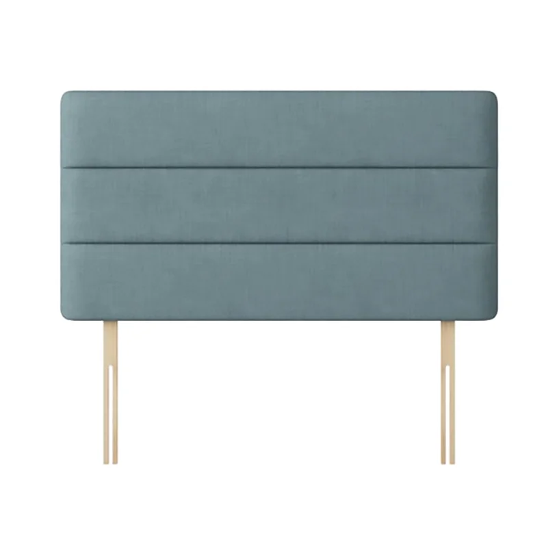 Cornell - Super King Size - Lined Headboard - Duck Egg Blue - Fabric - 6ft - Happy Beds
