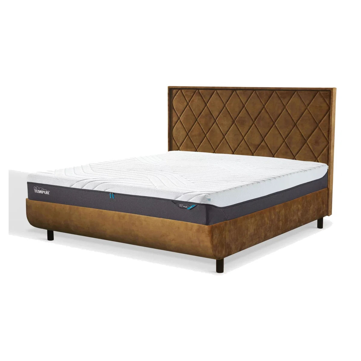 TEMPUR® Arc™ Ottoman Storage Quilted Upholstered Bed Frame, Super King Size – image 1