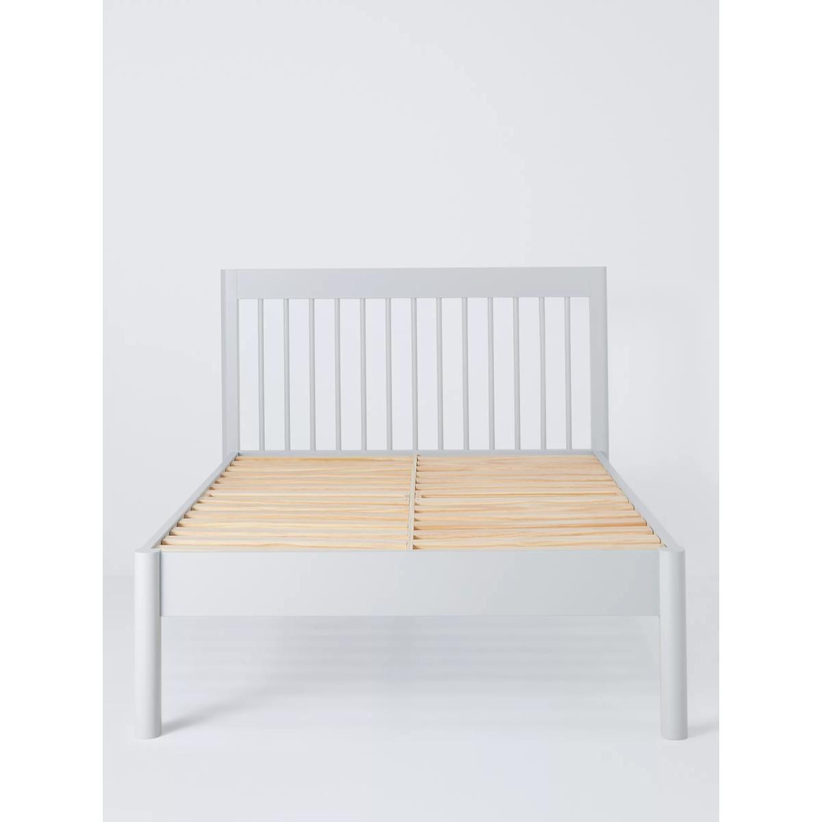 John Lewis Spindle Bed Frame, Single, Grey – image 2