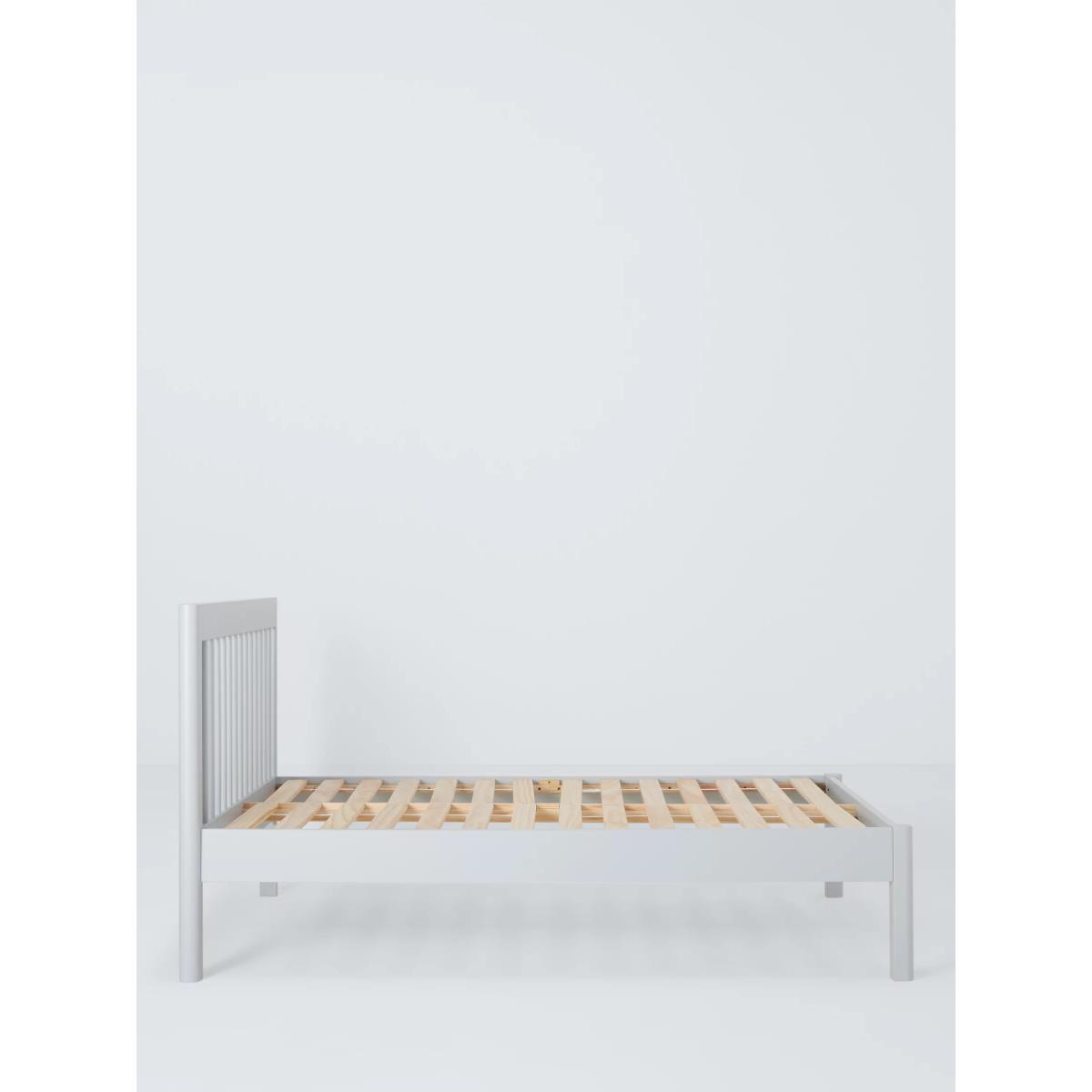 John Lewis Spindle Bed Frame, Single, Grey – image 3