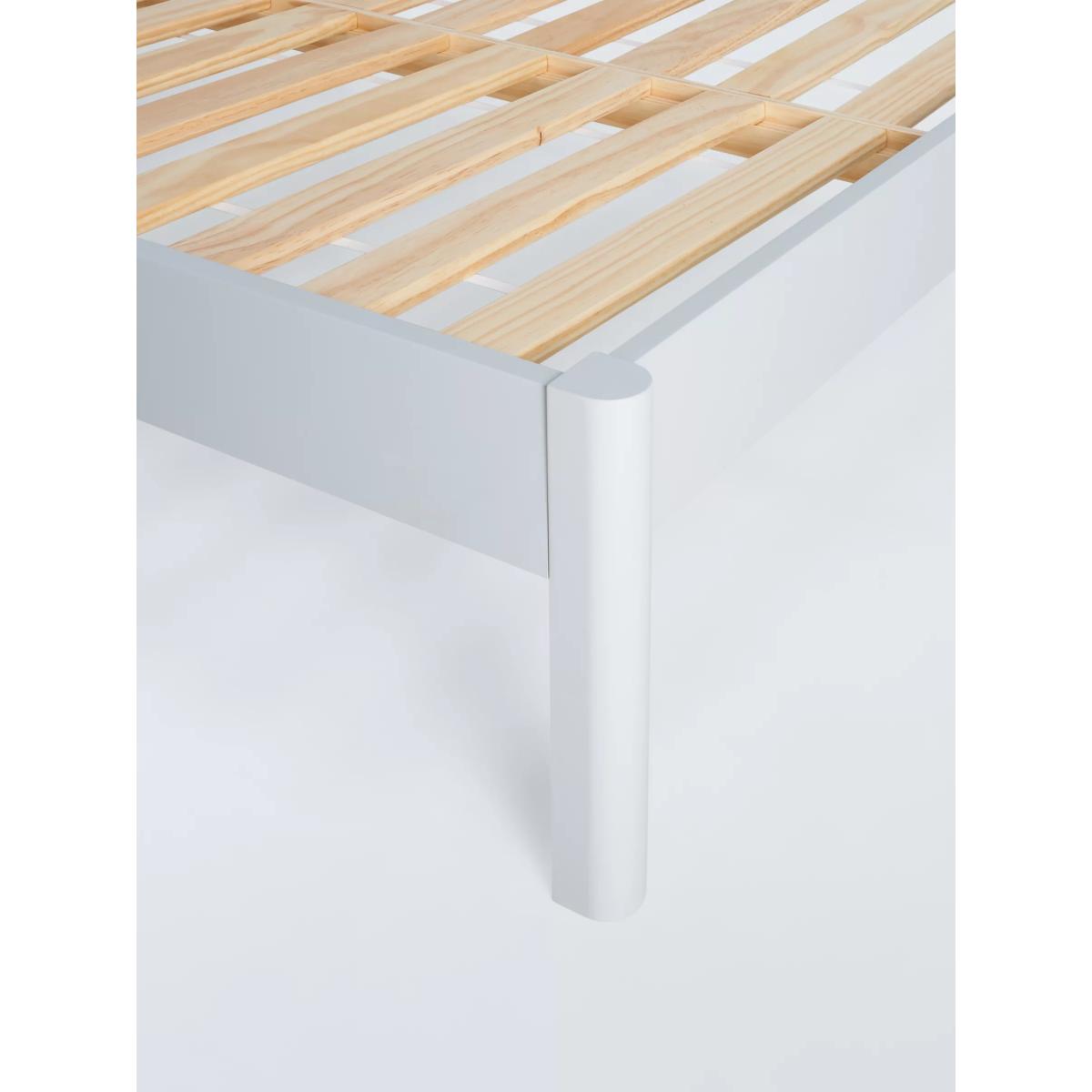 John Lewis Spindle Bed Frame, Single, Grey – image 4