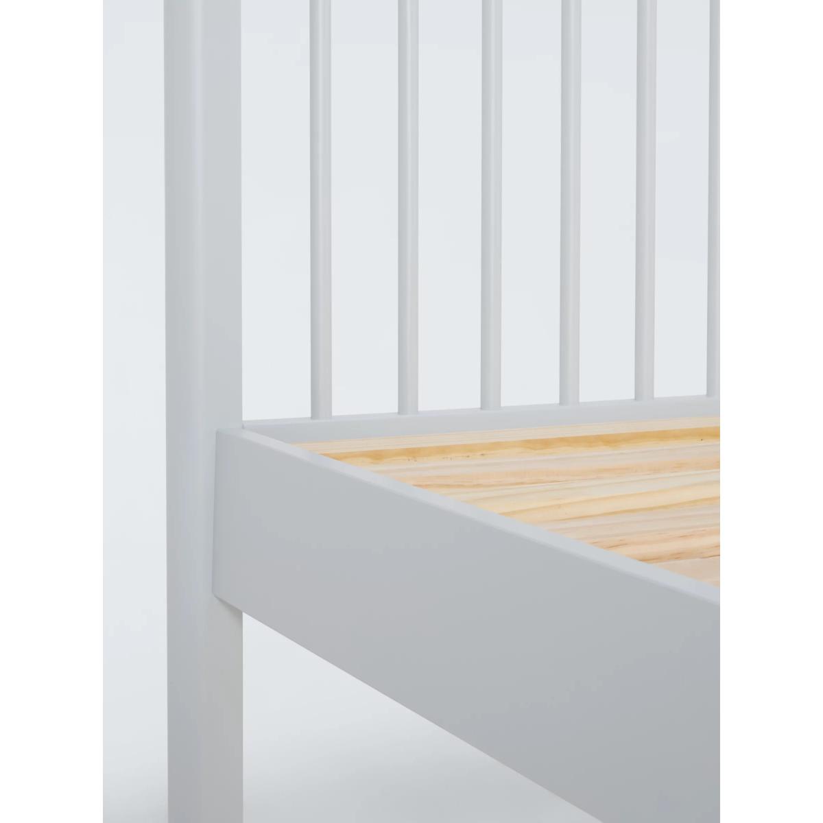 John Lewis Spindle Bed Frame, Single, Grey – image 5