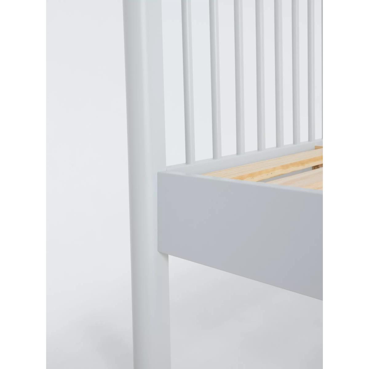 John Lewis Spindle Bed Frame, Single, Grey – image 6