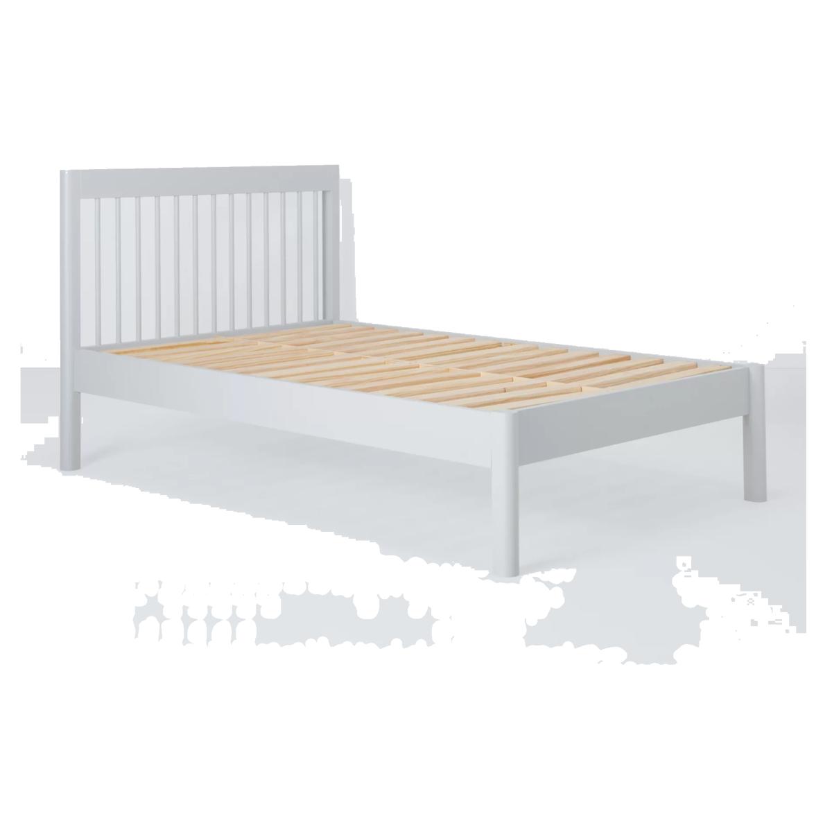 John Lewis Spindle Bed Frame, Single, Grey – image 1