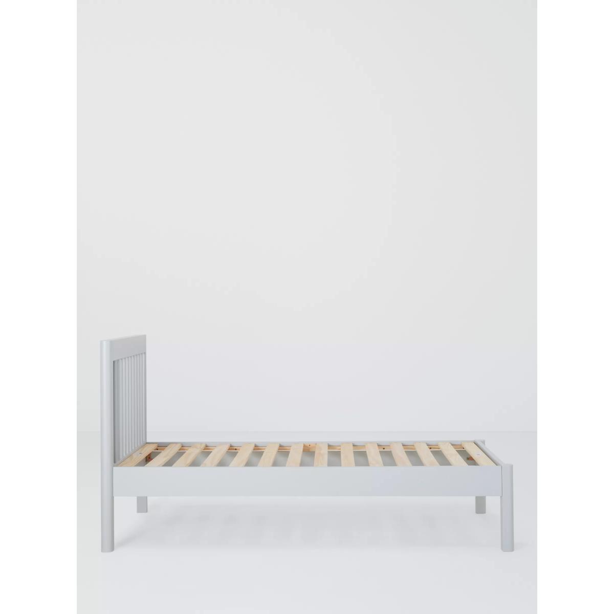 John Lewis Spindle Bed Frame, Single, Grey, Seconds – image 3