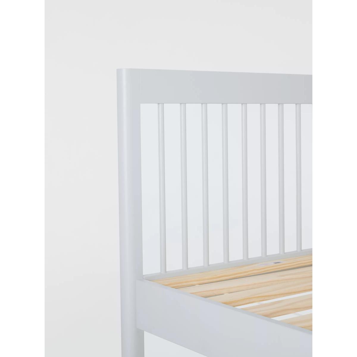 John Lewis Spindle Bed Frame, Single, Grey, Seconds – image 4