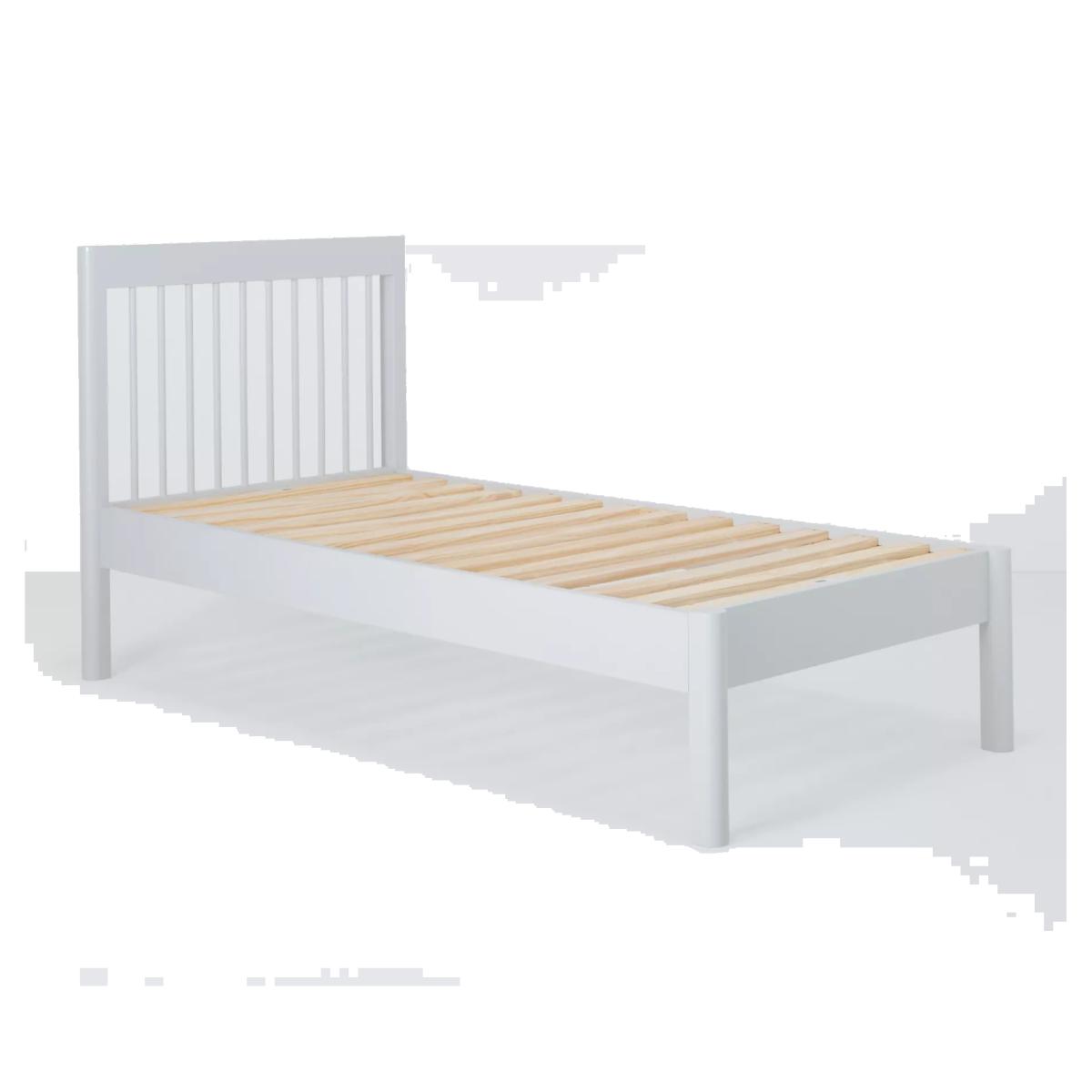 John Lewis Spindle Bed Frame, Single, Grey, Seconds – image 1
