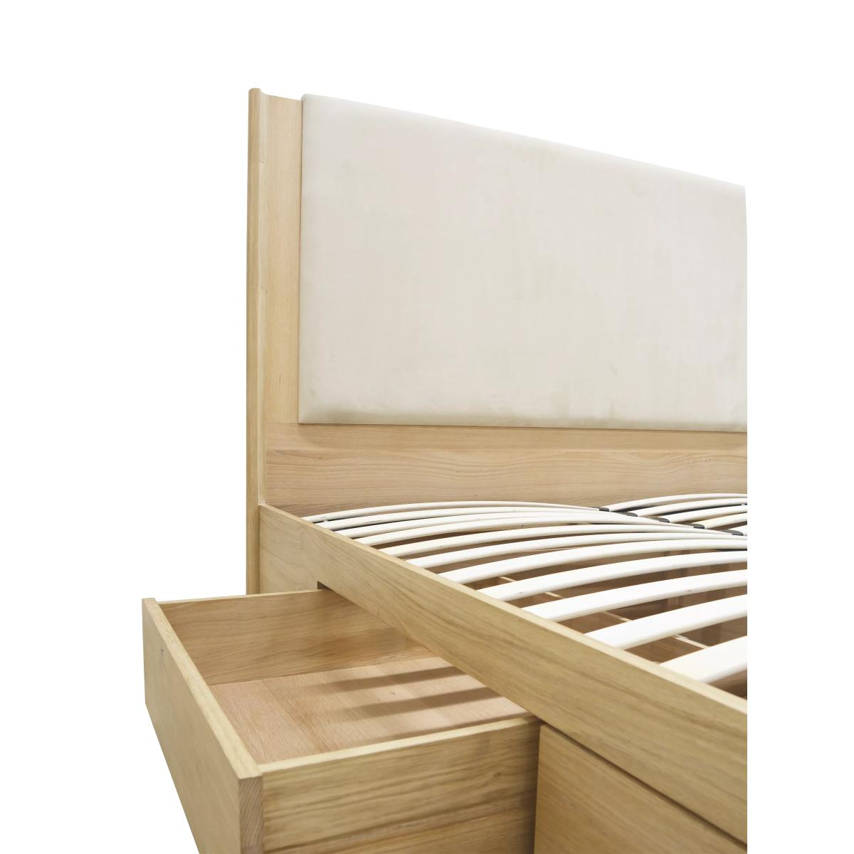 John Lewis Rest 4 Drawer Bed Frame, Super King Size, Natural Wood – image 4