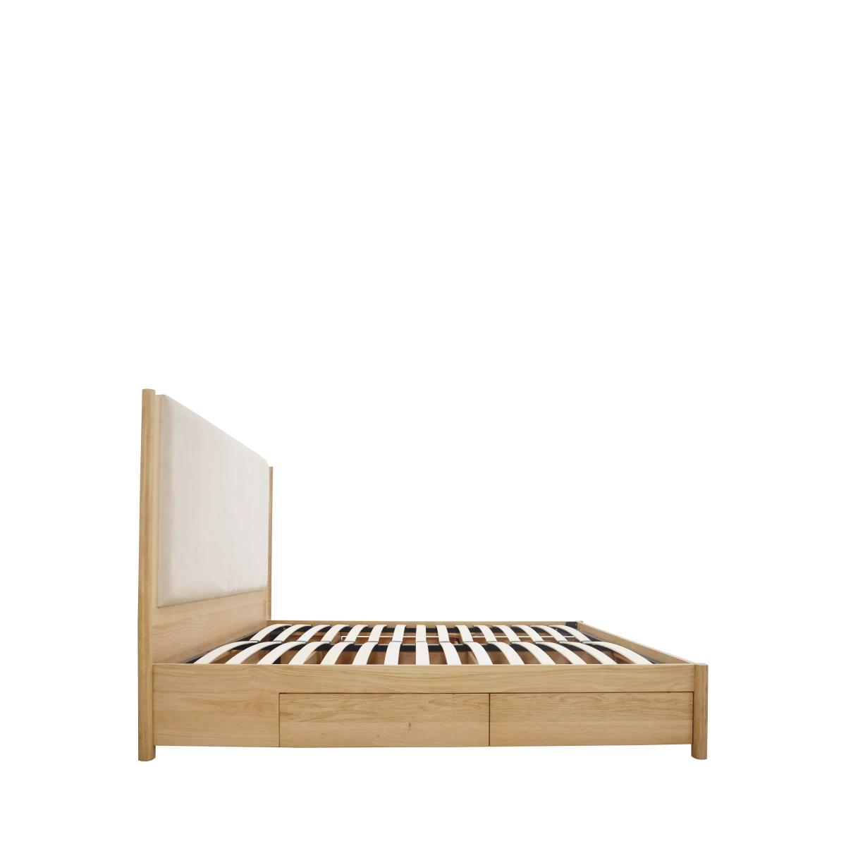 John Lewis Rest 4 Drawer Bed Frame, Super King Size, Natural Wood – image 7