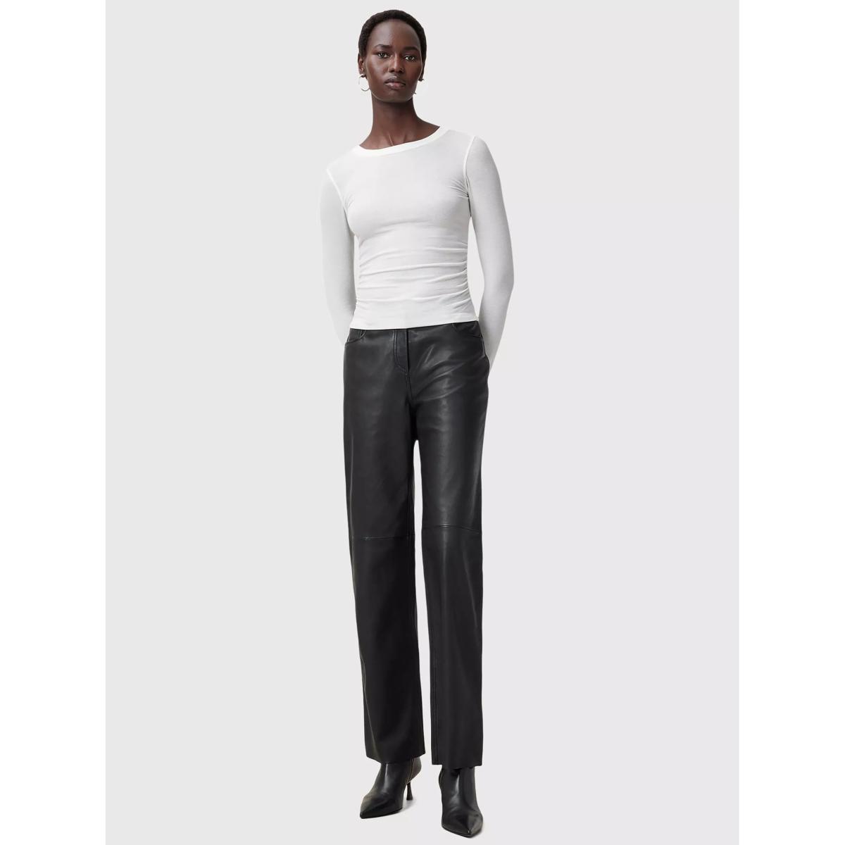 AllSaints Bed Ruched Top, White – image 3