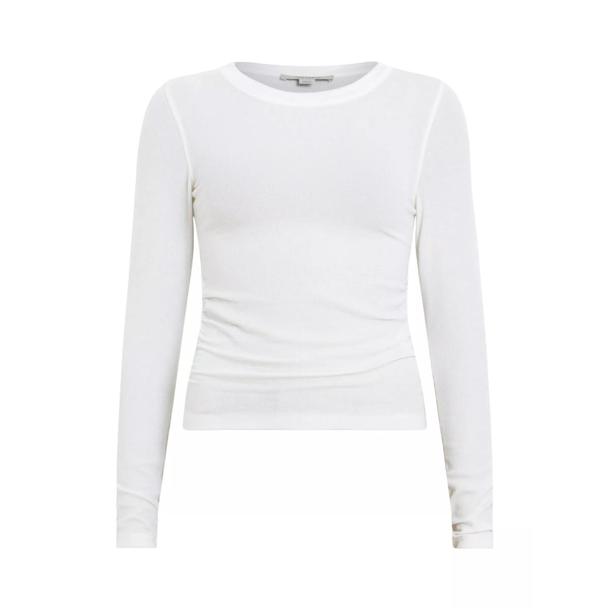 AllSaints Bed Ruched Top, White – image 4