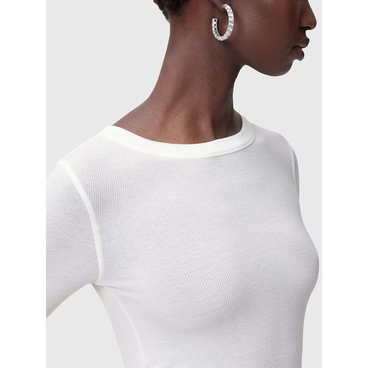 AllSaints Bed Ruched Top, White – image 5