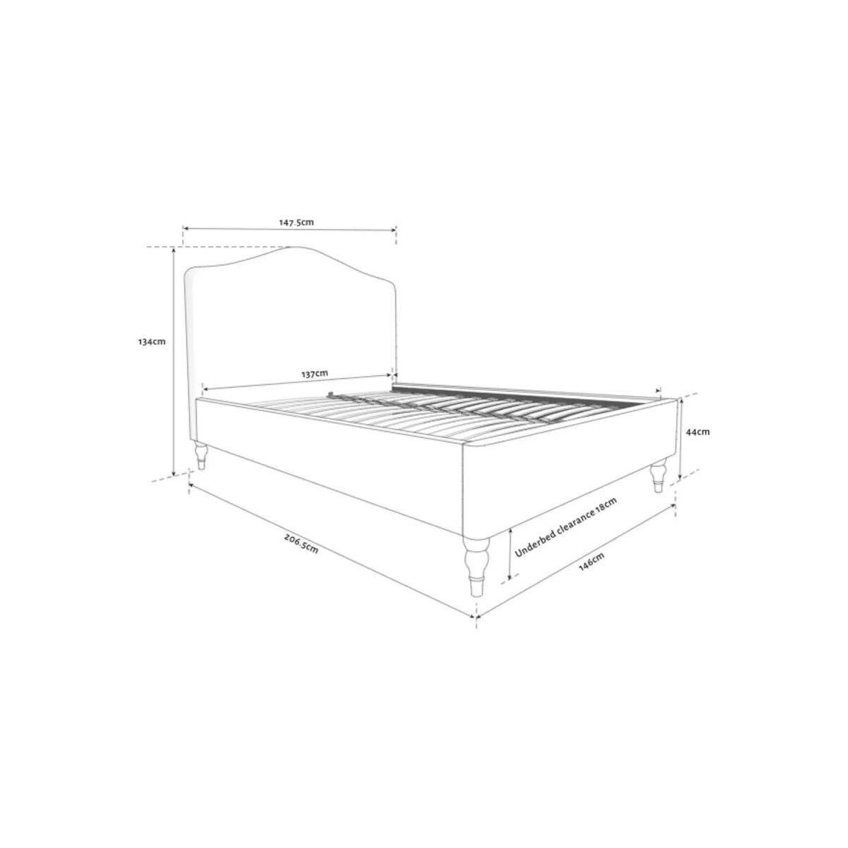 John Lewis Alice Bed Frame, Double – image 7