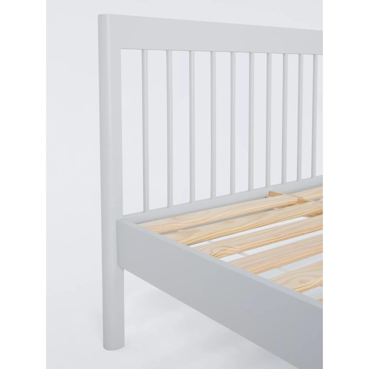 John Lewis Spindle Bed Frame, King Size, Grey, Seconds – image 4