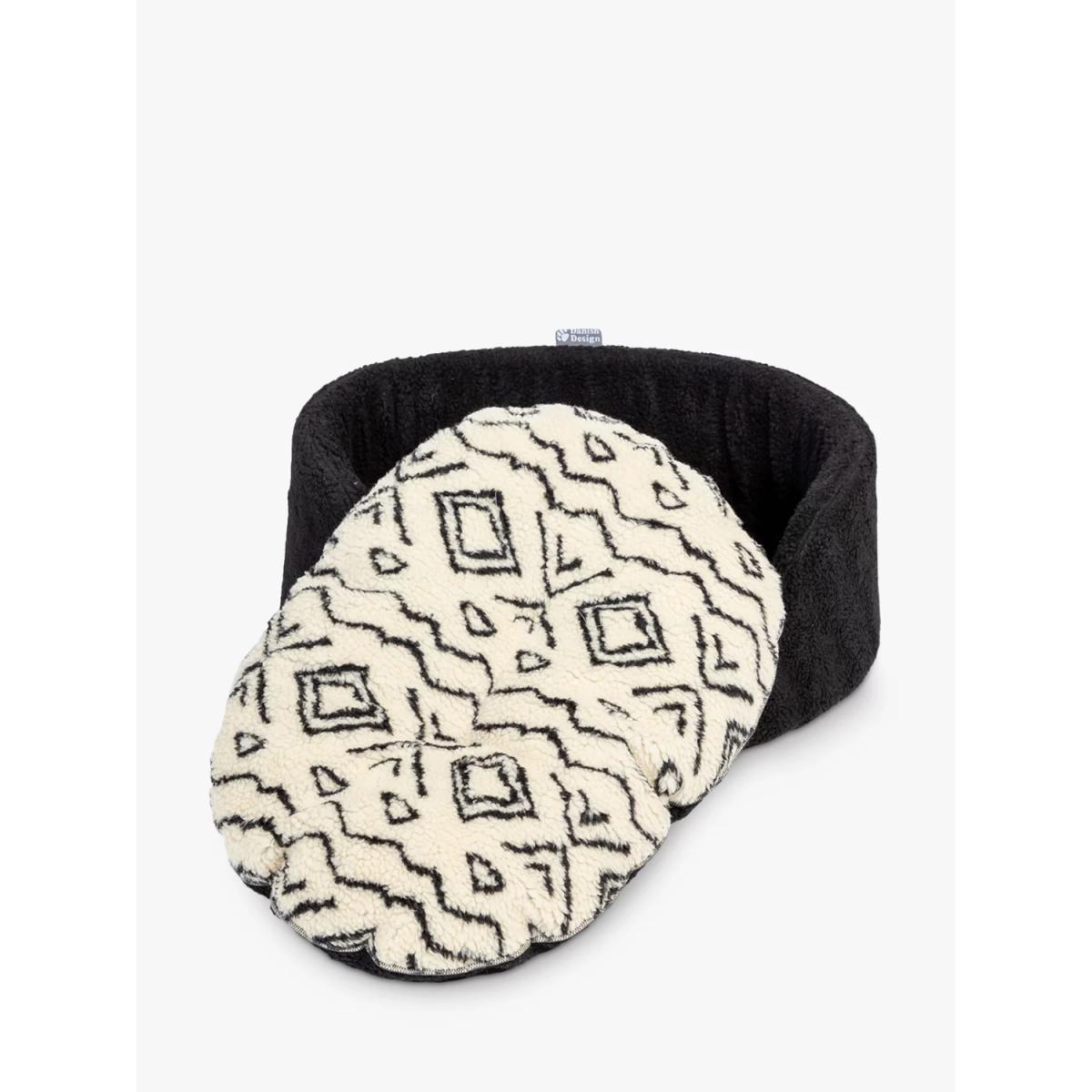 Danish Design Geometric Dog Bed, Multi – image 3