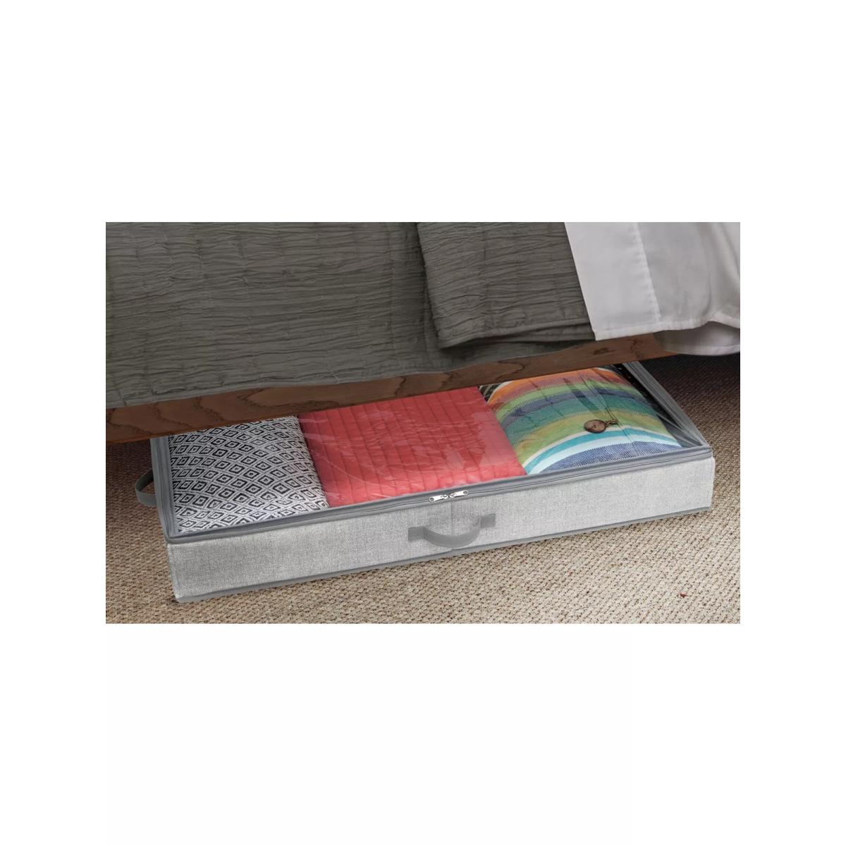iDesign Aldo Under Bed Storage Box, Grey – image 10