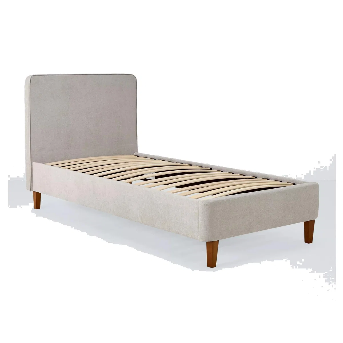 John Lewis ANYDAY Clyde Upholstered Bed Frame, Single – image 1