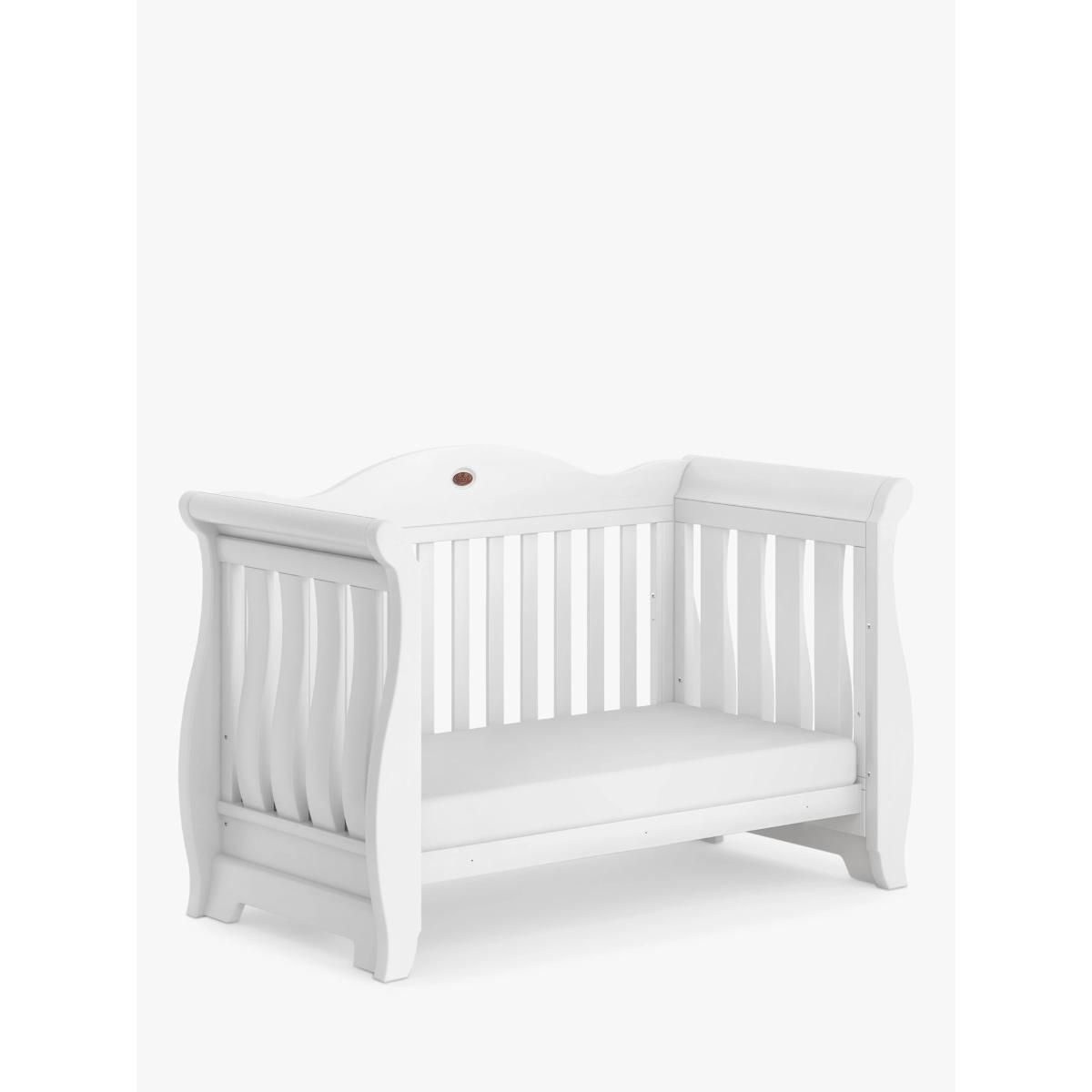 Boori Sleigh Royale Cotbed and Sleigh 3 Drawer Chest, White – image 8