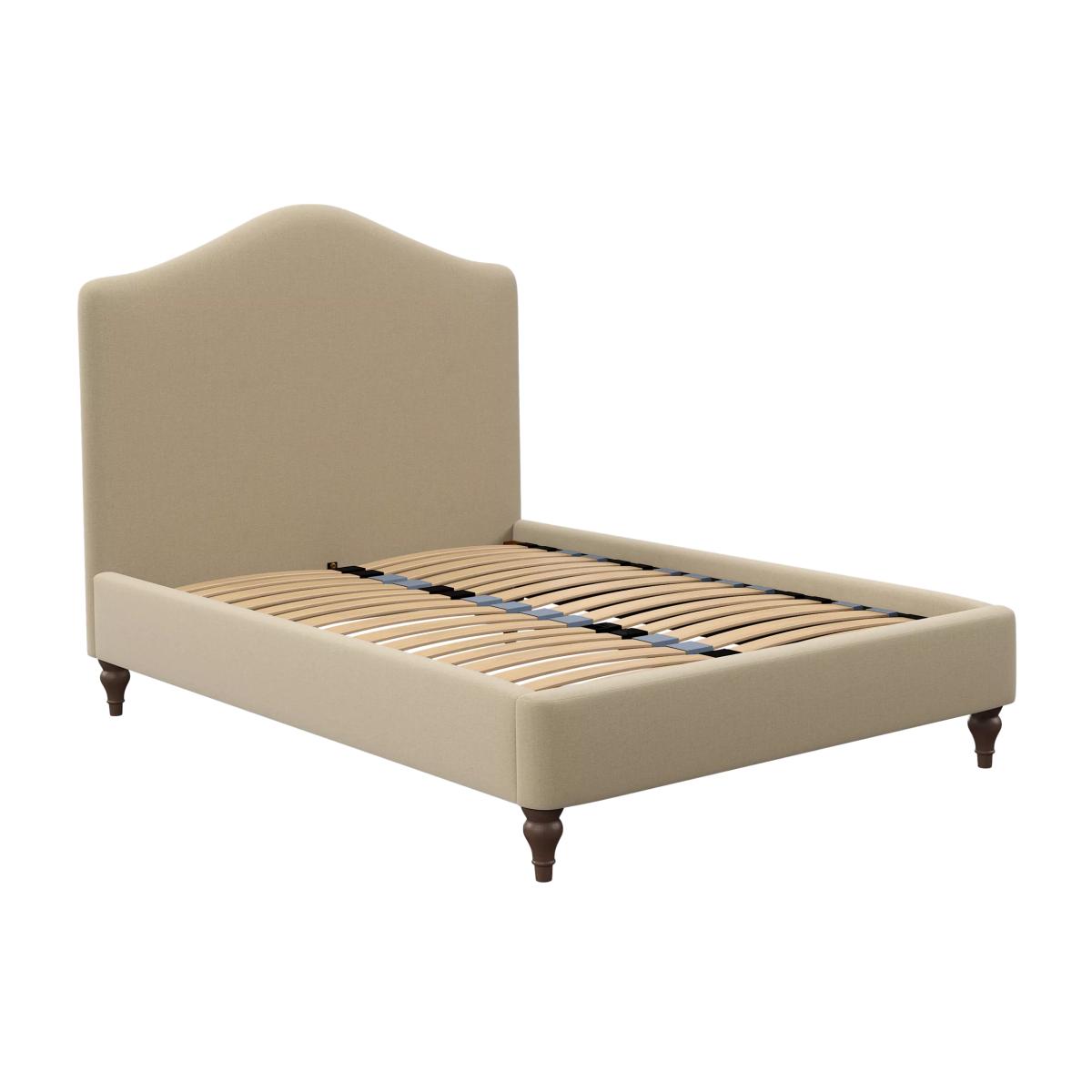John Lewis Alice Bed Frame, King Size, Soft Weave Beige – image 1
