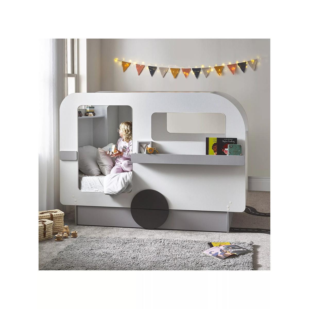 Julian Bowen Tourer Caravan Bed Frame, White – image 2
