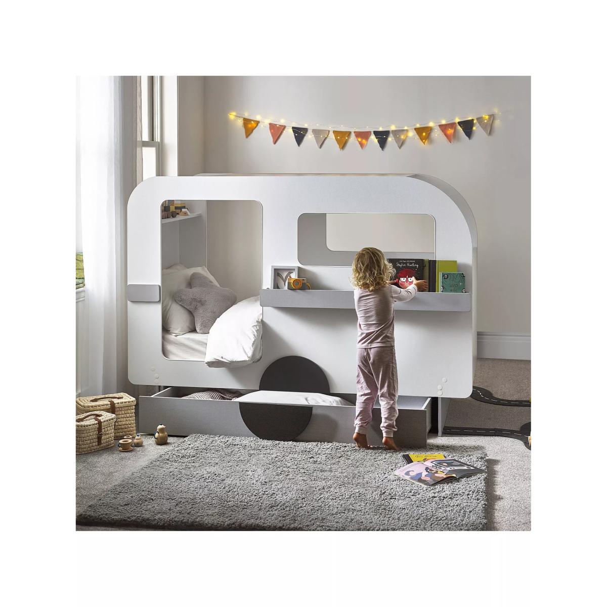 Julian Bowen Tourer Caravan Bed Frame, White – image 4