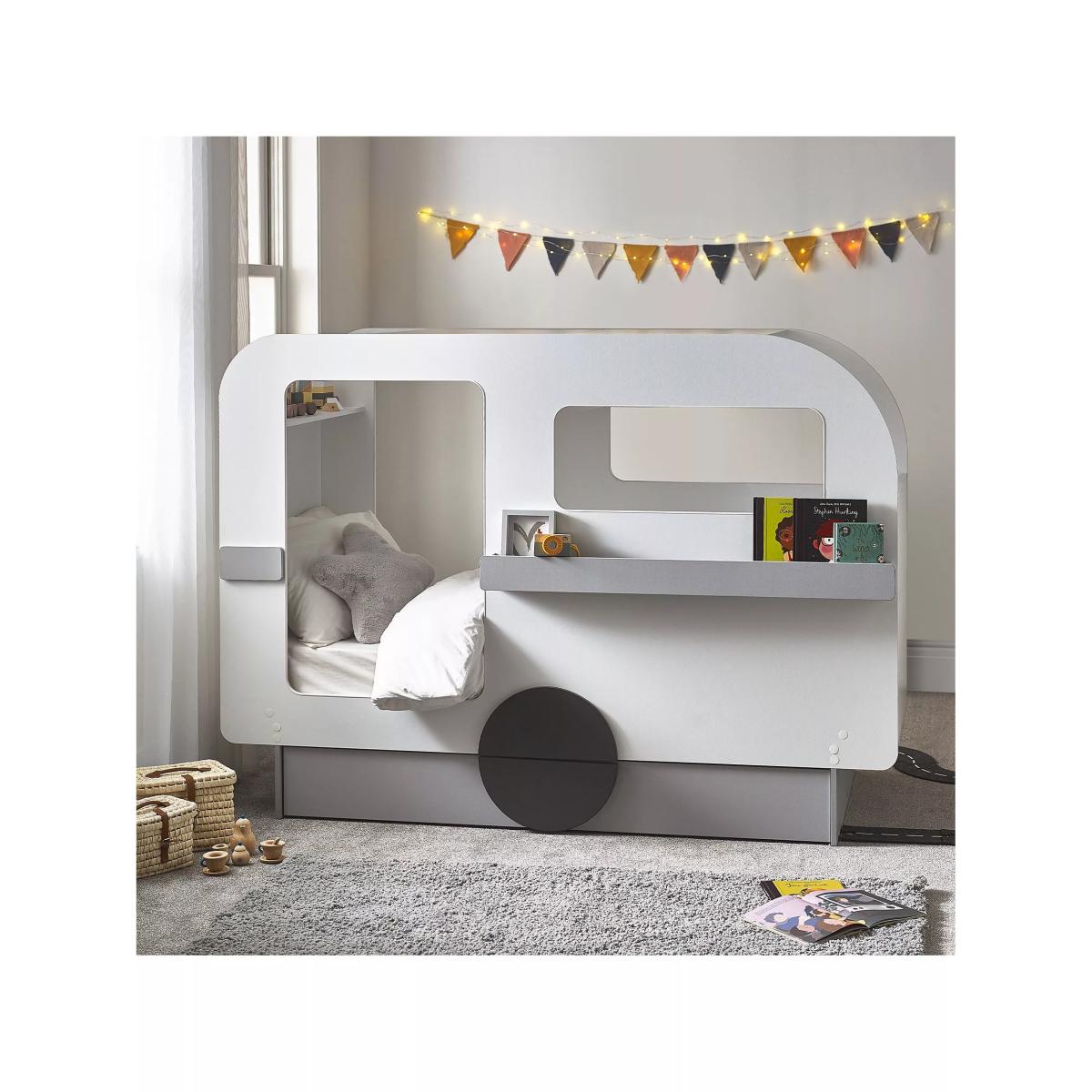 Julian Bowen Tourer Caravan Bed Frame, White – image 7