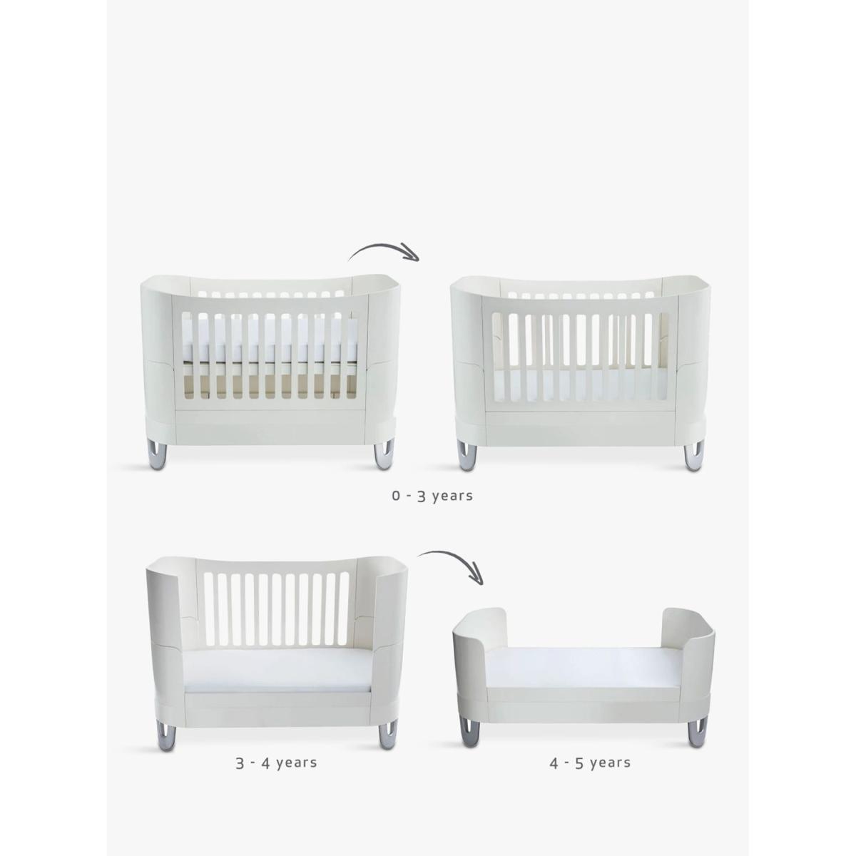 Gaia Baby Serena Complete Sleep Cotbed and Toddler Bed – image 2
